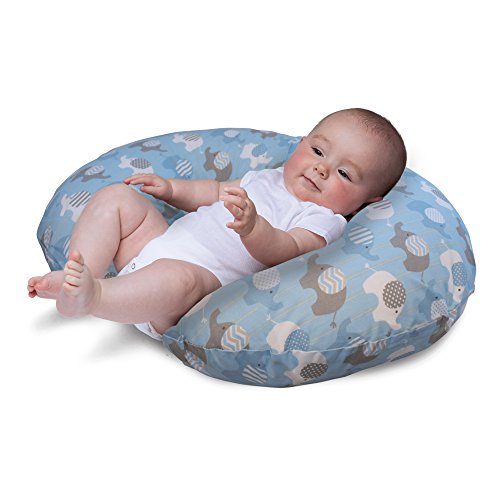 Boppy Pillow Slipcover, Classic Elephants Blue Buy Online in UAE