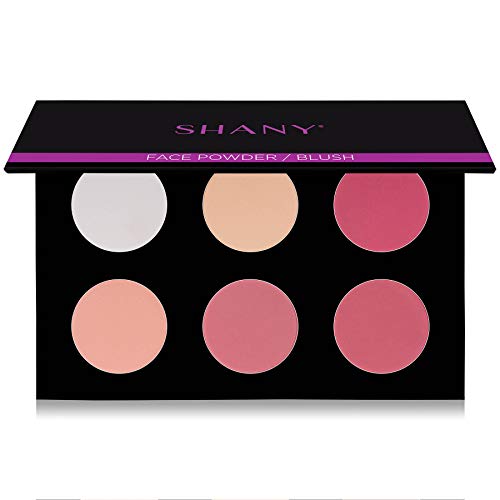 SHANY Shimmer & Matte Blush/Highlighter Face Palette - Layer 4 - Refill for the 6 Layer Mini Masterpiece Collection Makeup Set