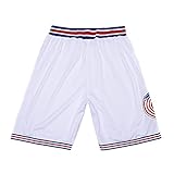 WELETION 2017 Black Friday Space Movie Basketball Squad Shorts - White S
