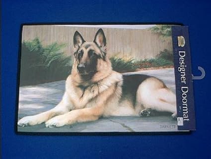 Amazon Com German Shepherd Doormat Welcome Mat Usa