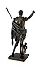 Veronese Design Augustus of Prima Porta Bronze Finish Augustus Caesar Statue 12 Inch