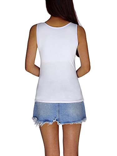 image for Hestya Women Tank Top Built-in Bra Camisole Padded Cami Top Bra Top Ca