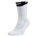 Nike Elite Versatility Crew Basketball Sock White Medium