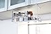 Yamazaki Home Shelf Spice Rack and Organizer for Kitchen Cabinets | Steel | Undershelf Solution, One Size, White