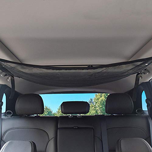 Volwco Car Ceiling Storage Net Pocket Universal Car Roof Import
