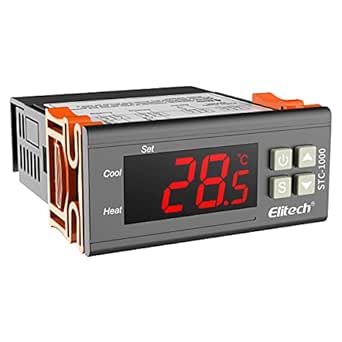 Elitech STC-1000 Mini Digital Controlador de Temperatura ...