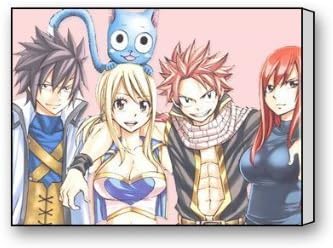 ArtShop Gallery Wrapped Fairy Tail Manga Cartoon Anime Art Wall Decor Custom Modern Art Painting Wall Decor Canvas Print