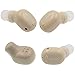 KELODO Bluetooth Earpiece,Smallest Wireless Headset with Mic and 5.5 Hour Playtime, Mini Earbud for iPhone Samsung Galaxy LG Sony Motorola Att Smartphones - Khaki