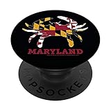 Maryland Blue Crab Flag PopSockets