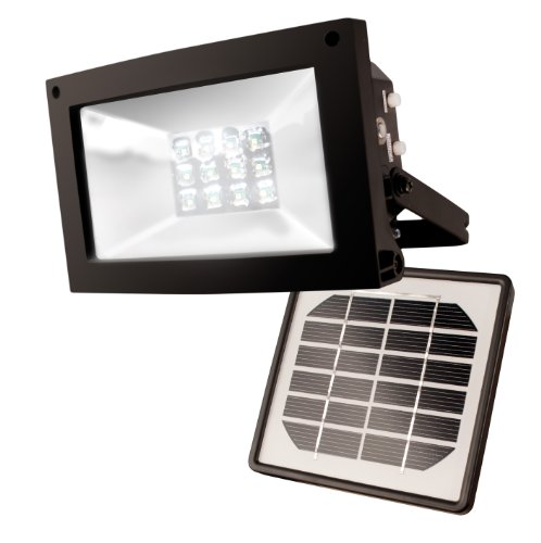 Maxsa 40330 Solar-Powered 10 Hour Floodlight