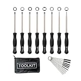 EONBES Carburetor Adjustment Tool Set with Kit Bag for 2 Cycle Small Engine, Set of 8