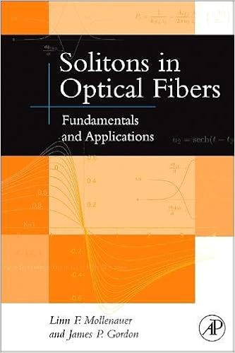 Solitons In Optical Fibers Fundamentals And Applications Mollenauer Linn F Gordon James P 9780125041904 Amazon Com Books