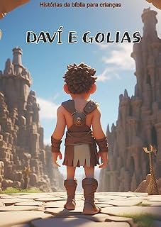 Livro Davi e Golias: Histórias bíblicas para crianças.