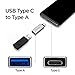 Spigen CA300 USB Type C Male to USB 3.0 Type A Female Adapter Aluminum for Galaxy S9 / S9 Plus/Note 8 / S8 / S8 Plus/Pixel/LG/HTC & More- 2Pack