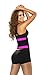 Ann Chery 2051 Latex Fit Women Waist Trimmer Belt for Weight Loss Lumbar Support Fuchsia 36