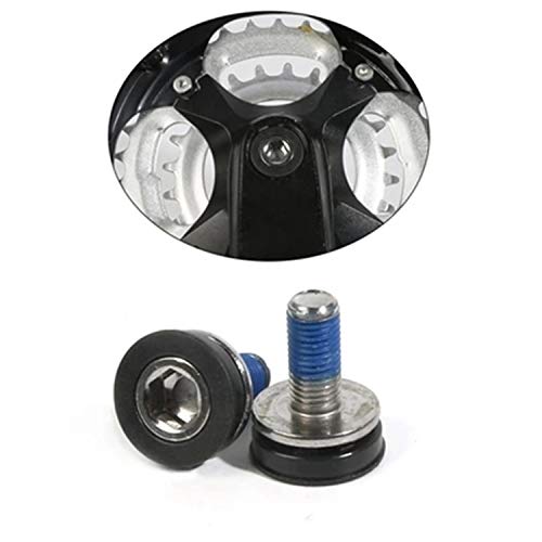 PPX 10 Pieces 8mm Hex Crank Arm Fixing Bolts Bicycle Crank Screws for Square Hole Crankset Bottom Bracket - Thumbnail 7