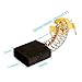 uxcell Carbon Brushes for Electric Motors Replacement 18mm x 17mm x 7mm Repairing Part, 2 Piece
