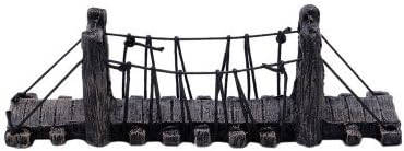 11.8 Inch Length Suspension Bridge Medium Size Aquarium Resin Fish Tank Decorations Ornament