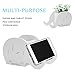 COOLOO Pencil Holder Cell Phone Stand, Cute Elephant Office Accessories Tablet Desk Bracket Compatible, Desk Decoration Multifunctional Stationery Box