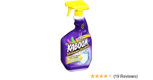 Kaboom Daily Shower Cleaner Plus Shower Guard Kaboom