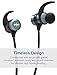 Novu Anodized Aluminum Wireless Bluetooth Headphones (10 hrs) - Earbuds / Headset Optimized for Running with Passive Noise Cancelling Built-in Microphone, Perfect as Workout Headphones (E1)