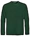 Joe's USA Dri-Equip Youth Long Sleeve Moisture Wicking Athletic Shirts (Forest Green - Small)