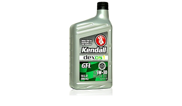 Genuine Kendall GT-1 dexos1 5 W-30 Aceite de motor 1060949 ...