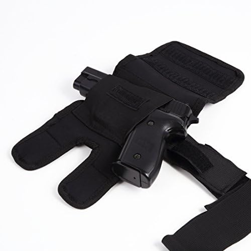 CATSOBAT Stealth Military Ankle Holster/ Special Force Leg Holster/ Both Hand Draw Available / Velcro (Type1)