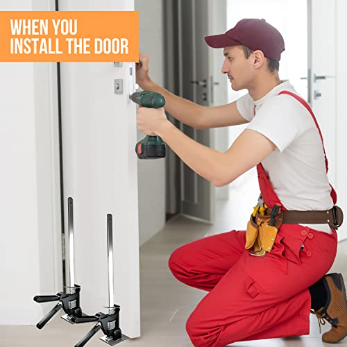 2 Packs Hand Lifting Tool Jack, Drywall Lifts,Labor Saving Arm Jack