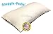 Snuggle-Pedic Pillow Covers - Zippered King Pillow Protector w/ Kool Flow Technology, 20x36 Inches - Made in The USA