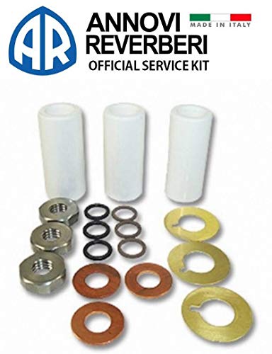 Annovi Reverberi 2546 Ceramic Plunger Repair KIT for RK RKA RKV 18mm Pump AR2546
