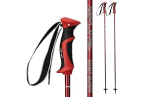 ZIPLINE SKI Zipline Lollipop 14.0 Graphite Carbon Composite Ski Poles – Lightweight, Durable, All-Mountain – Ergonomic Grip, Vibration Dampening, Ideal for Groomers and Freestyle. Choice of Skiers