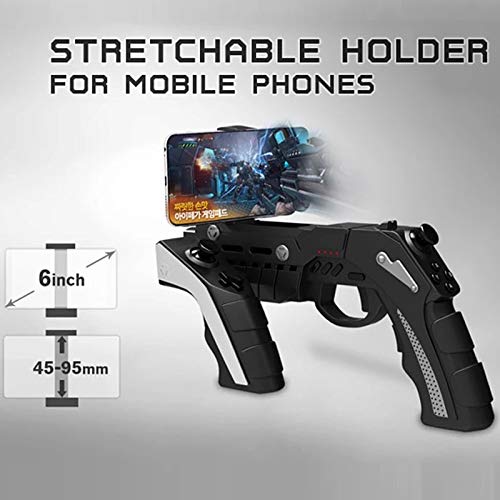 OUYAWEI iPEGA PG-9057 Joystick Bluetooth Wireless Game Controller Gun-Shape Gamepad for Pad/Android Phone Tablet PC