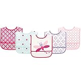 Luvable Friends 5 Piece Waterproof Bib, Dragonfly