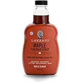 Lakanto Maple Flavored Sugar-Free Syrup, 1 Net Carb (Maple Syrup, 13 oz)