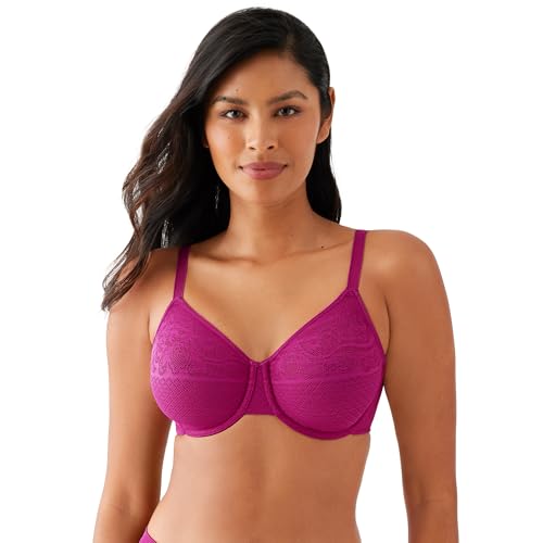 Wacoal Women’s Plus Size Visual Effects Minimizer Bra, Carnevale Pink