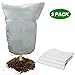 3pcs Winter Plant Protection Cover Bags Warm Frost Cloth Blanket Polypropylene Garden Fabric Protecting Fruit Tree Potted Plants (31.5