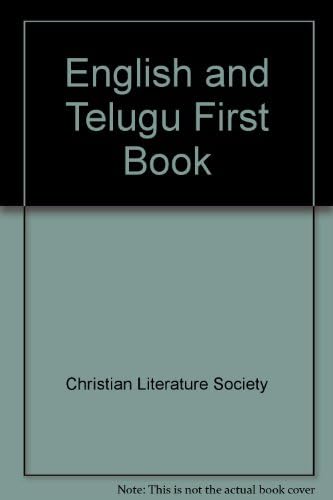 English and Telugu First Book Paperback – 1895