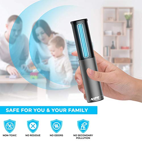 UV Light Sanitizer Wand, Portable Handheld UV Professional Household
