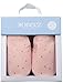 Robeez Girls Crib Shoe, Prince Charming Light Pink, 6-12 Months M US Infant