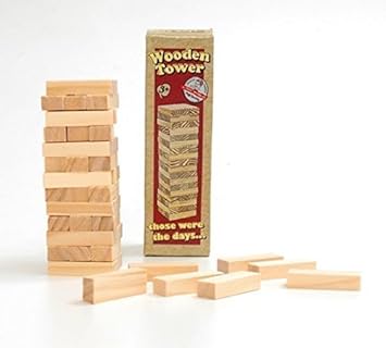 wooden tower puzzle