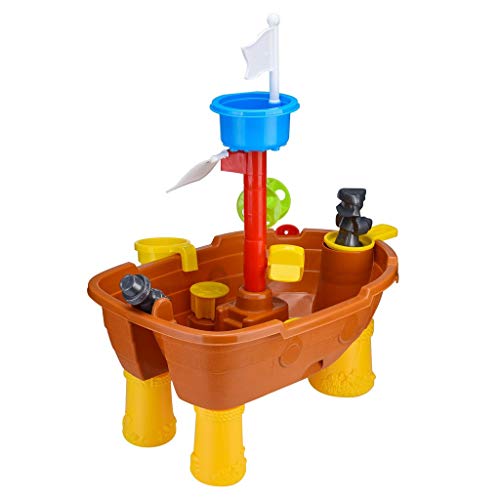 image for ASfairy Kids Sand and Water Table - Toddler Summer Splash Water Table 