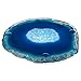 Blue Agate Coasters Set of 4-3.5