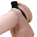 Doc Johnson Titanmen - 4 C-Ring Set - Helps Create Firmer and Thicker Erections - Side Tabs for Easy Removal and Adjustment - Black