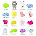 GROBRO7 Random 60Pcs Kawaii Animal Mochi Squishy Toys Mini Slow Rising Squishy Soft Squeeze Stress Relief Toy Decorative Gift Kids Party Toy Favors for Kids Adults Easter Egg Fillers Birthday Gift
