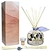 LOVSPA Reed Diffuser Set, DE-Stress Lavender Eucalyptus Scented Oil Diffuser with Sticks, Home Fragrance Accessories for Bathroom Shelf Decor, Aroma Diffusers for Home or Office Desk, USA Made