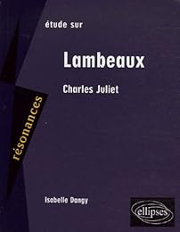 Étude sur Charles Juliet, "Lambeaux"