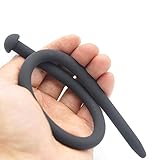 Binpure Adult Silica Gel Urethral Stretching Bladder Toys Stimulate Relaxing Toys Hand Vibrating(Dia 5.5mm)