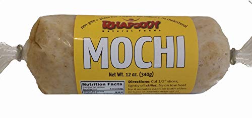 image for Rhapsody Natural Foods Fresh Mochi - Plain, Certified Organic Whole Gr