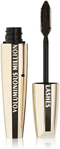 L'Oral Paris Voluminous Million Lashes Mascara, 635 Blackest Black (Pack of 2)